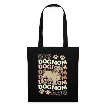Mignon Glen d’Imaal Terrier amoureux des chiots kawaii - Sac en tissu - noir - Devant