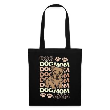 Süßer Silky Terrier Welpe Liebhaber Kawaii - Stoffbeutel - Schwarz - Vorne