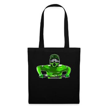 Motocross / Enduro / Freestyle mx / Dirtbike retro - Tote Bag - black - Front
