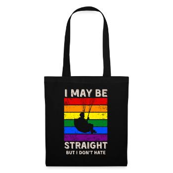Droits LGBT en parapente - Sac en tissu - noir - Devant