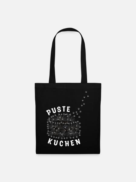 Pustekuchen - Pusteblume - Stoffbeutel - Schwarz
