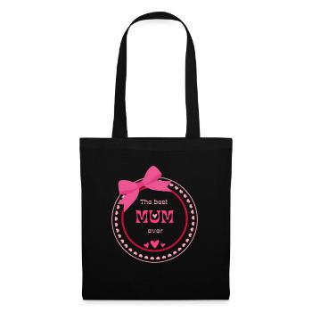 La meilleure maman de tous les temps – Heart Design - Sac en tissu - noir - Devant