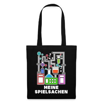 Déclaration de carrière Scientifique Réussite Emploi - Sac en tissu - noir - Devant