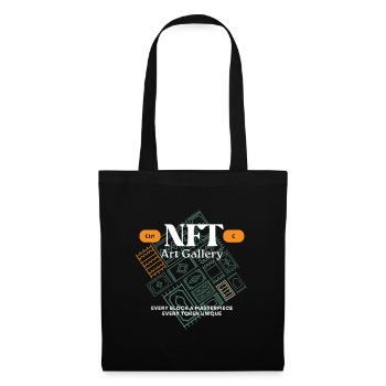 NFT Art Gallery Block Mosaic - Tote Bag - black - Front