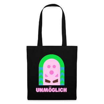 Unmöglich - Stoffbeutel - Schwarz - Vorne