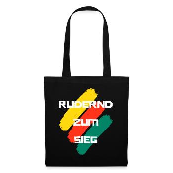 Rowing to victory - Tote Bag - black - Front