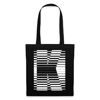 LETTER K - Tote Bag - black - Front