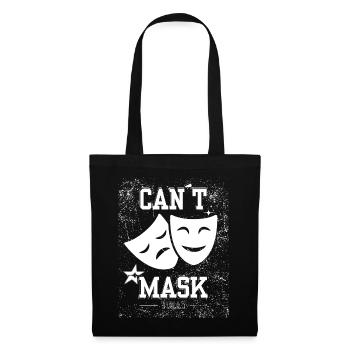 Can't Mask Today – Neurodivergent Energy Drain - Tote Bag - black - Front