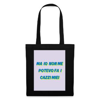 I couldn't do my own shit - Tote Bag - black - Front