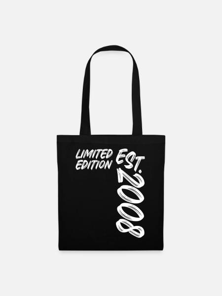 Limited Edition Est. 2008 - Stoffbeutel - Schwarz