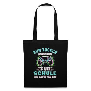 Gaming Controller Born For Gaming Video Game - Tote Bag - black - Front