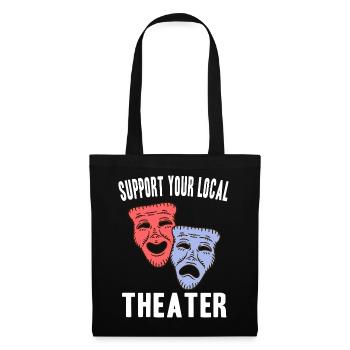 Theatre Actor Gift Ideas - Tote Bag - black - Front