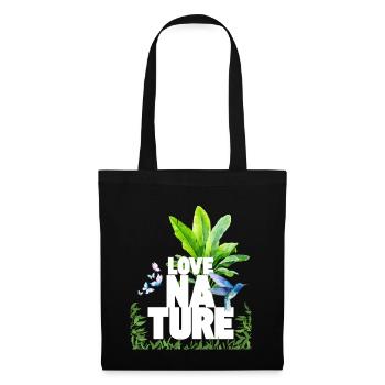 Love Nature  - Tote Bag - black - Front