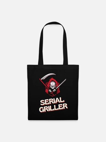Seriengriller - Stoffbeutel - Schwarz