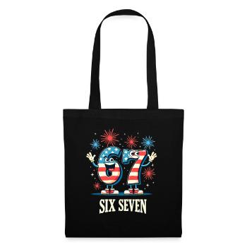 US Flag 67 Memes Six Seven - Tote Bag - black - Front