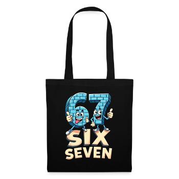 US Flag 67 Memes Six Seven - Tote Bag - black - Front