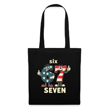 US Flag 67 Memes Six Seven - Tote Bag - black - Front