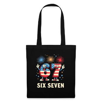 US Flag 67 Memes Six Seven - Tote Bag - black - Front