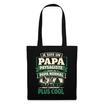 Landscape Dad Funny Man Original Gift - Tote Bag - black - Front