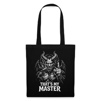 devil - Tote Bag - black - Front
