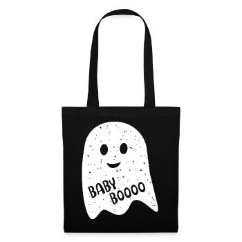 Ghost Ghost Baby BOOO Ghosts Halloween - Tote Bag - black - Front