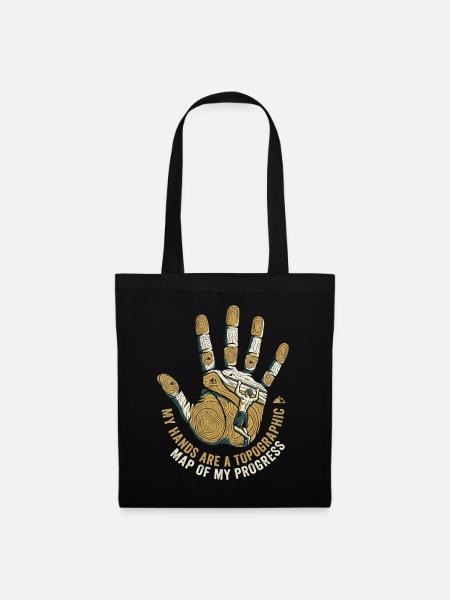Calisthenics Hands - Stoffbeutel - Schwarz