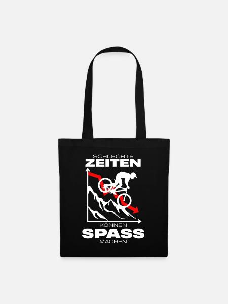 Fahrradhelden gegen schlechte Zeiten - Stoffbeutel - Schwarz