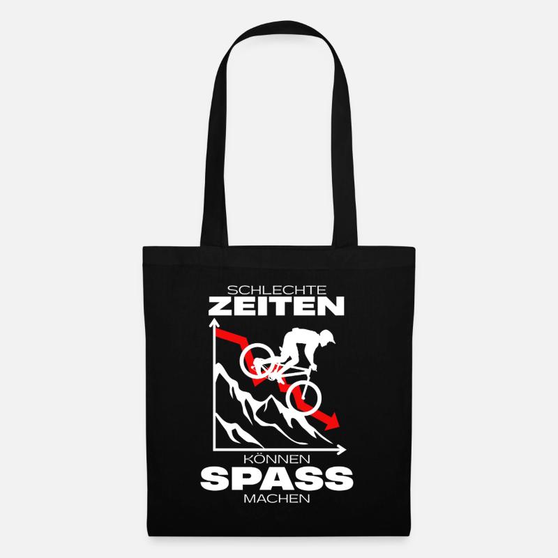 Fahrradhelden gegen schlechte Zeiten - Stoffbeutel - Schwarz