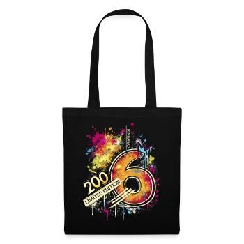 2006 Jubiläum Limited Edition Geburtstag - Stoffbeutel - Schwarz - Vorne