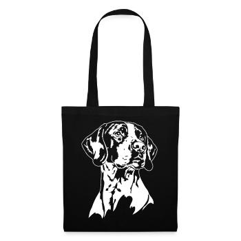 Pointer Portrait Dogs Hunting Dogs Hunting Dog Wilsigns - Tote Bag - black - Front