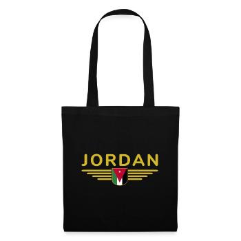 Jordan Amman Fan Outfit T-Shirt Design Gift - Sac en tissu - noir - Devant