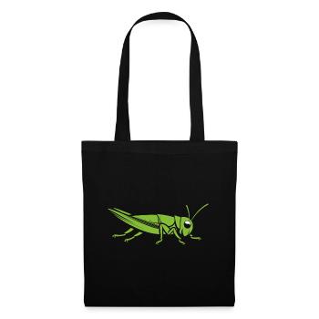 Sauterelle - Sac en tissu - noir - Devant