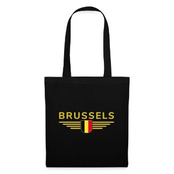 Brussels T-shirt for fans and lovers - Tote Bag - black - Front