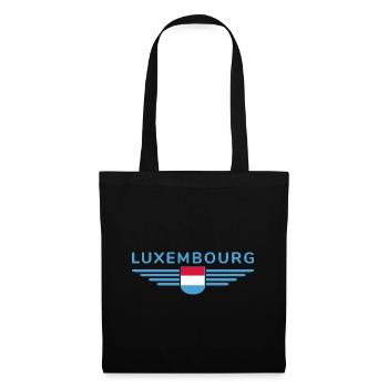 Luxembourg T-Shirt Design for Fans - Tote Bag - black - Front