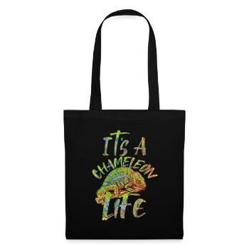 chameleon - Tote Bag - black - Front