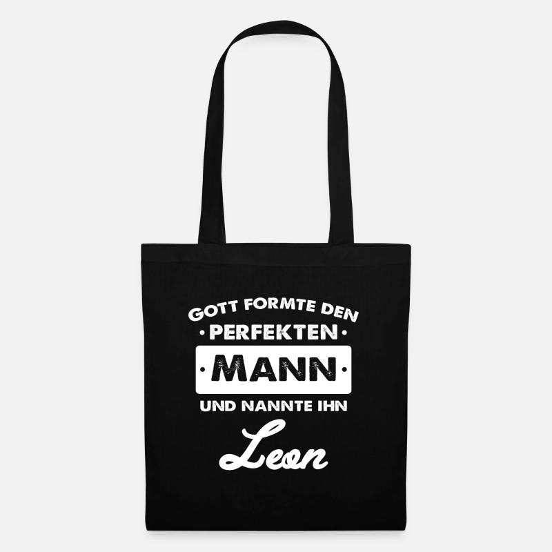 Leon - Stoffbeutel - Schwarz