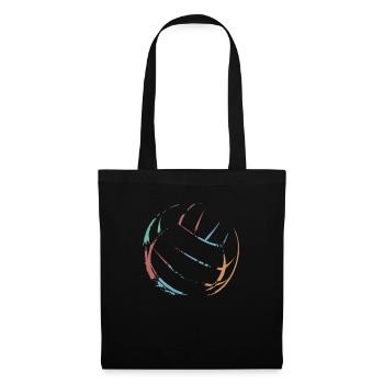 Retro Volleyball - Tote Bag - black - Front
