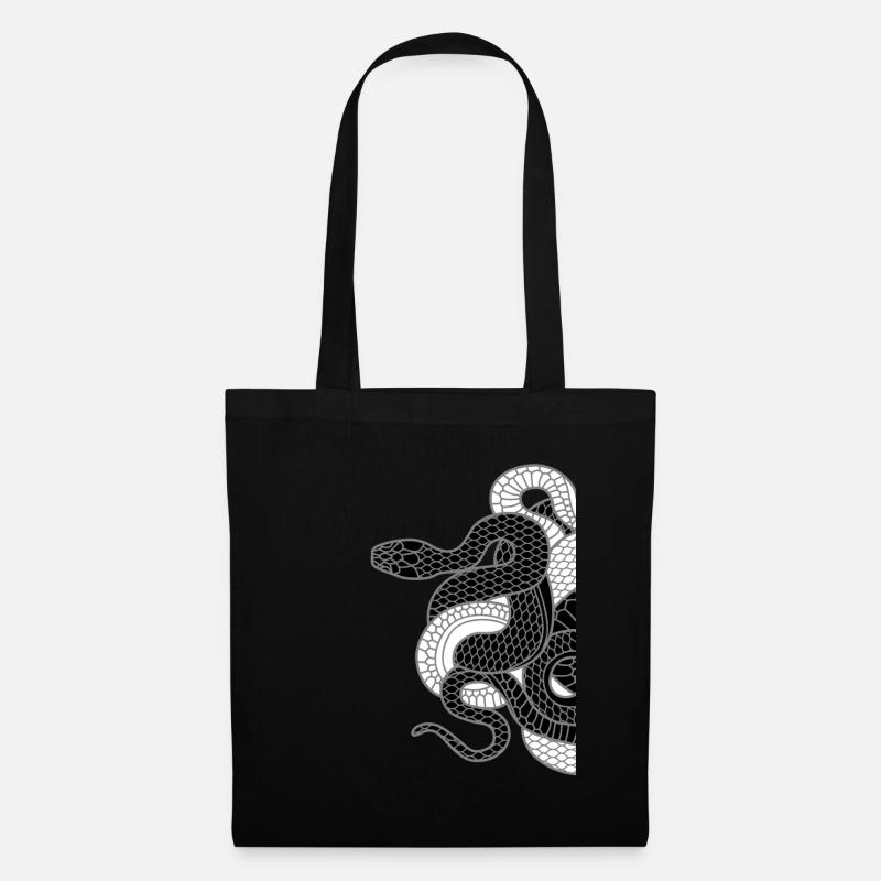 Snake - Tote Bag - black