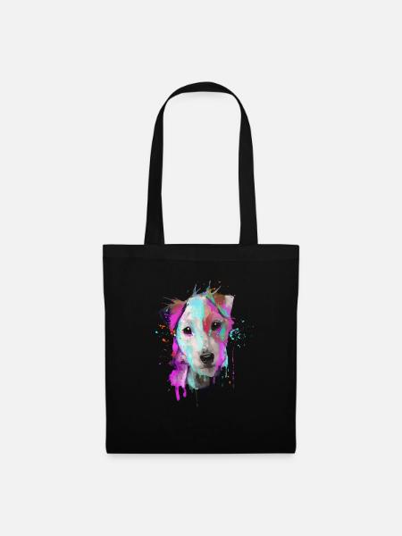 Parson Russell Terrier - Stoffbeutel - Schwarz