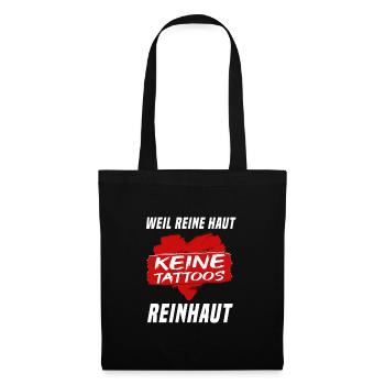 Tattoo Because Pure Skin Pure Skin Anti Tattoo - Tote Bag - black - Front