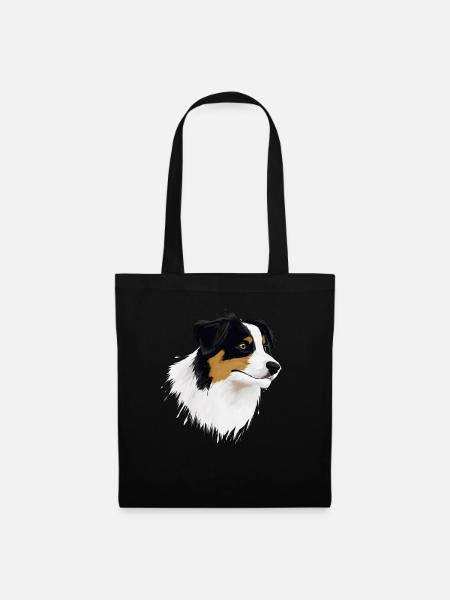 AUSTRALIAN SHEPHERD - Stoffbeutel - Schwarz
