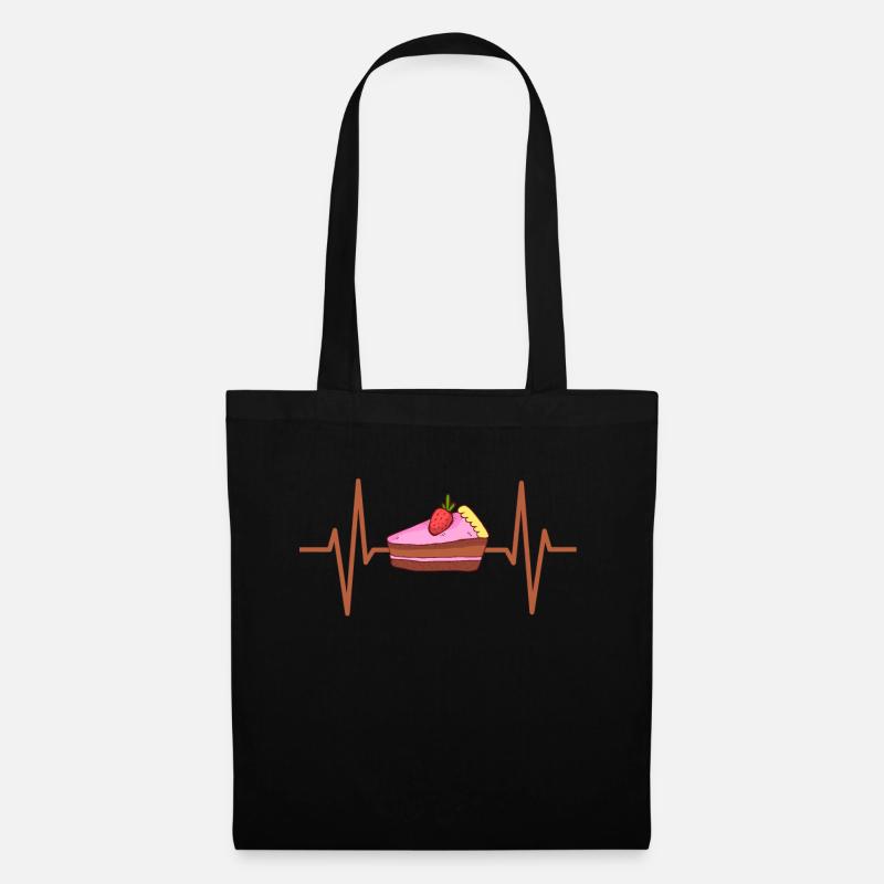 Gateau gateau gateau - Sac en tissu - noir