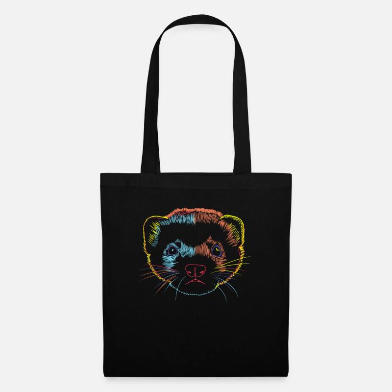 Ferret - Tote Bag - black