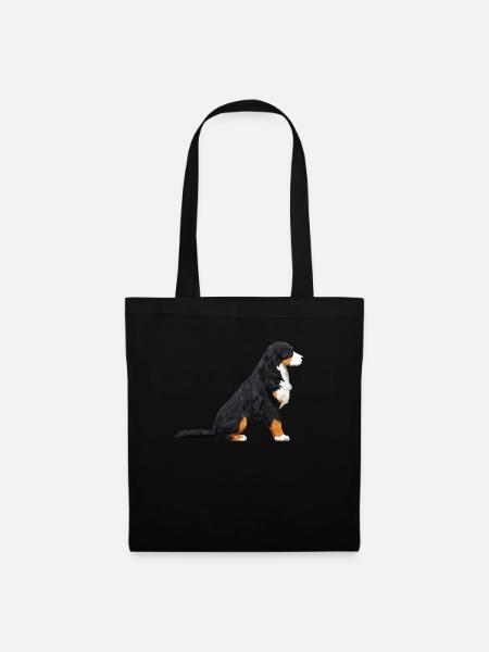 Berner Sennenhund - Stoffbeutel - Schwarz