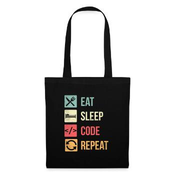 Ingénieur développement logiciel - Sac en tissu - noir - Devant