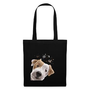 Curious Parson Russel Terrier Dog - Tote Bag - black - Front