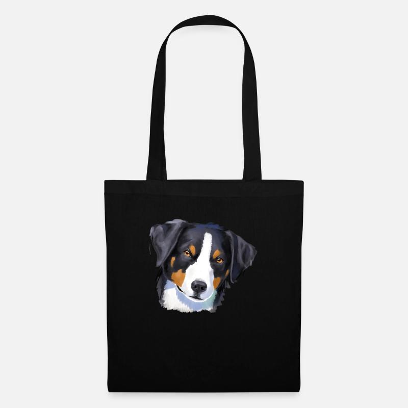 Appenzeller Sennenhund - Stoffbeutel - Schwarz
