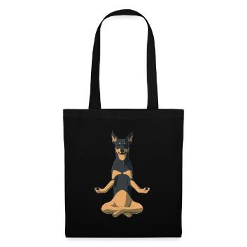 Australian Kelpie Dog meditate - Tote Bag - black - Front