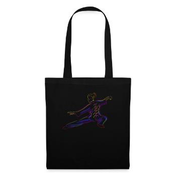 Colored Tai Chi - Tote Bag - black - Front