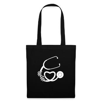 Doctor Shirt Gift For Doctor Medical Cute - Tote Bag - black - Front